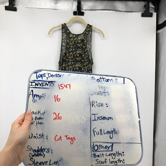 Wilfred  Aritzia floral multicolor tank top high scoop neck xs - Picture 14 of 15